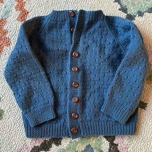 Penoora’s Cornflower Blue Knit Cardigan